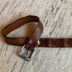 DIESEL leather belt. Size 36”